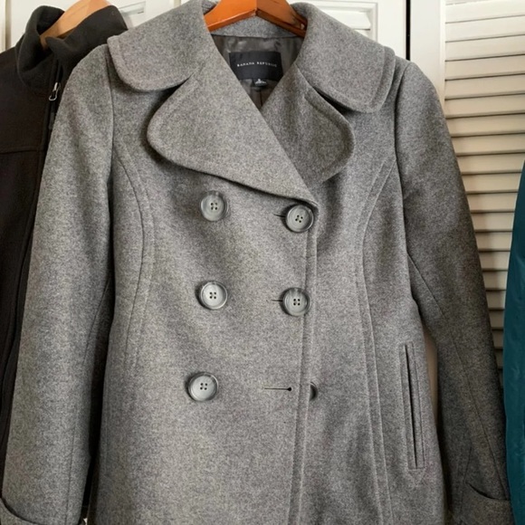 Banana Republic Peacoat - Picture 1 of 6